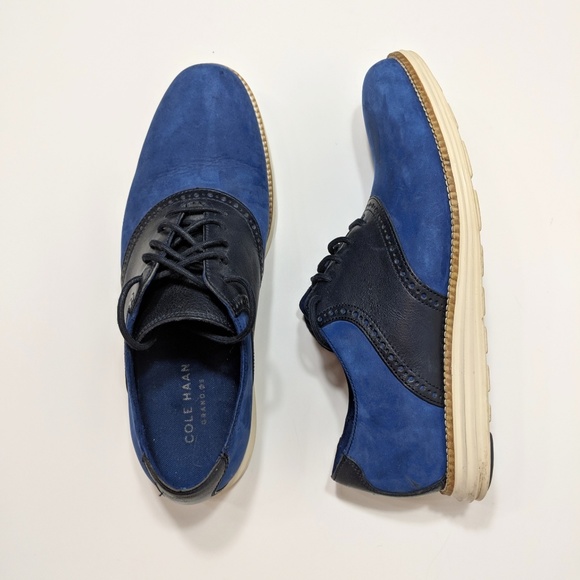 cole haan grand os blue